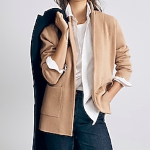 J. Crew Sweaters - J Crew Sophie wool open-front sweater-blazer XXS